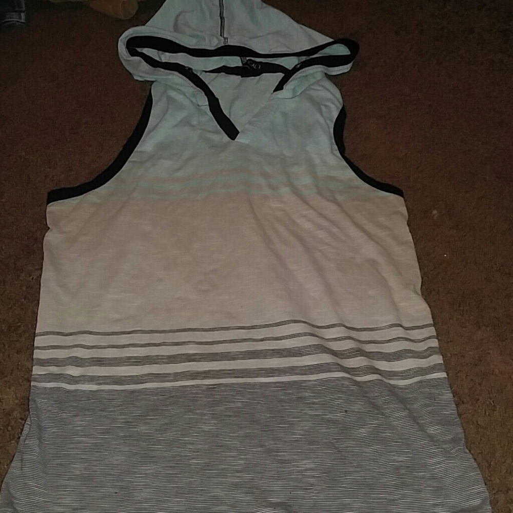 Hooded nice tank top